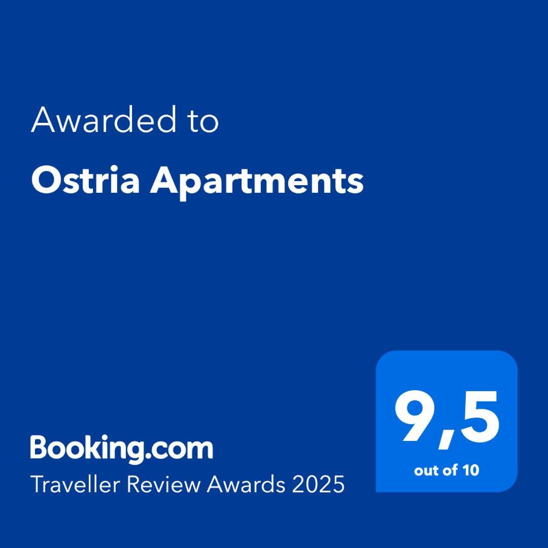 Ostria Apartments Kalamákion Exterior foto